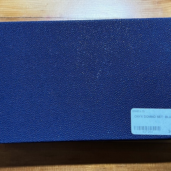 NWT Brouk and Co Luxurious ONYX domino set - Picture 3 of 5